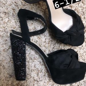 Nine West sparkle heel NEVER WORN
